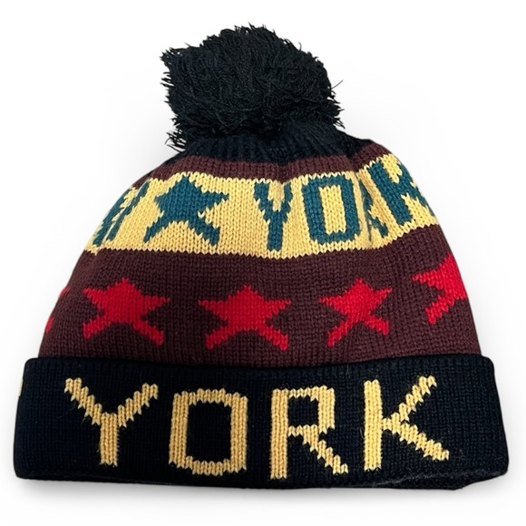 Vintage Retro New York Beanie - Picture 2 of 2